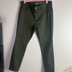 NY & Co Soho green jeans